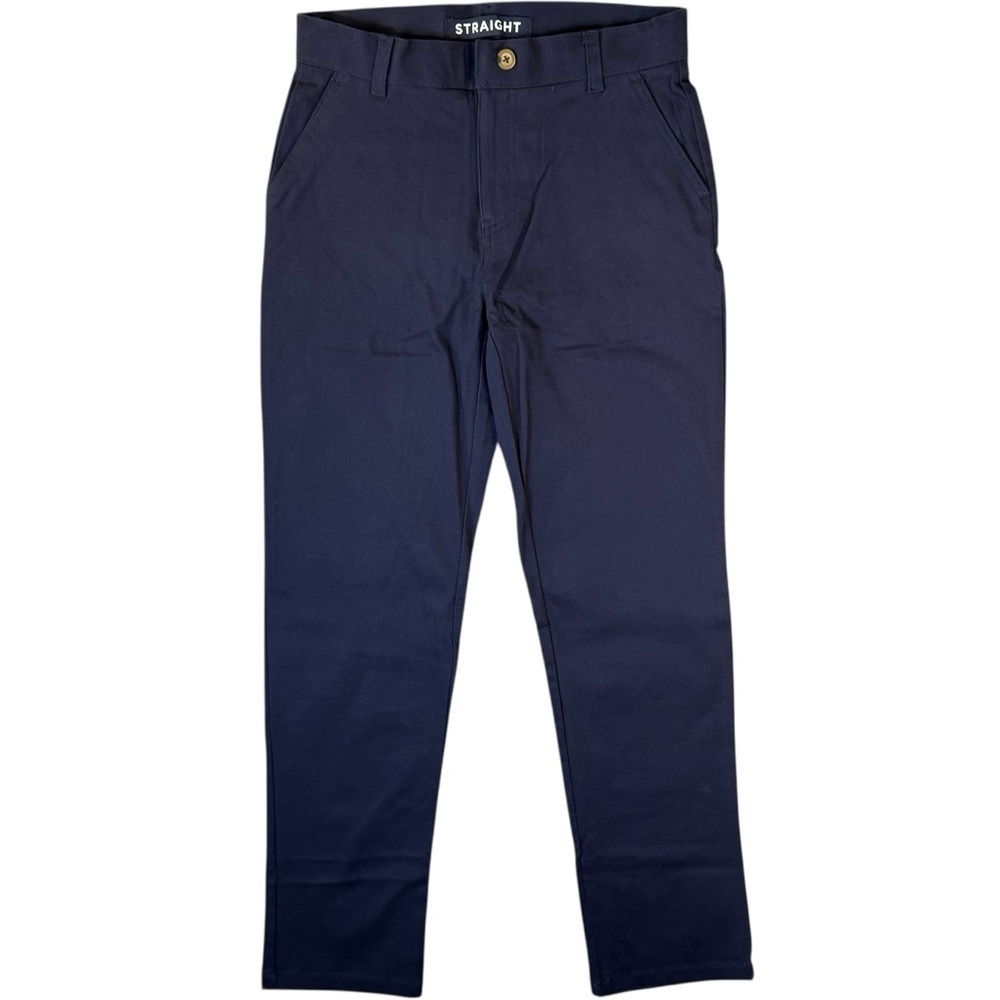 French Toast Blue Uniform Straight Pants Girls Size 14